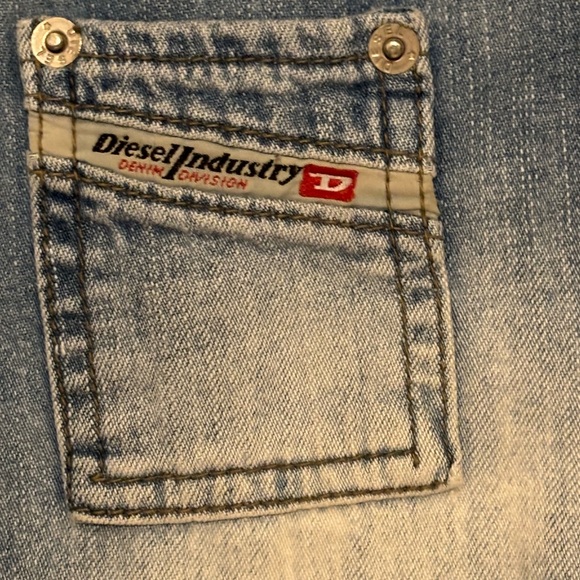 Diesel KULTER Jeans Women’s 28 Low Rise Bootcut Y2K Made in Italy - Picture 3 of 12